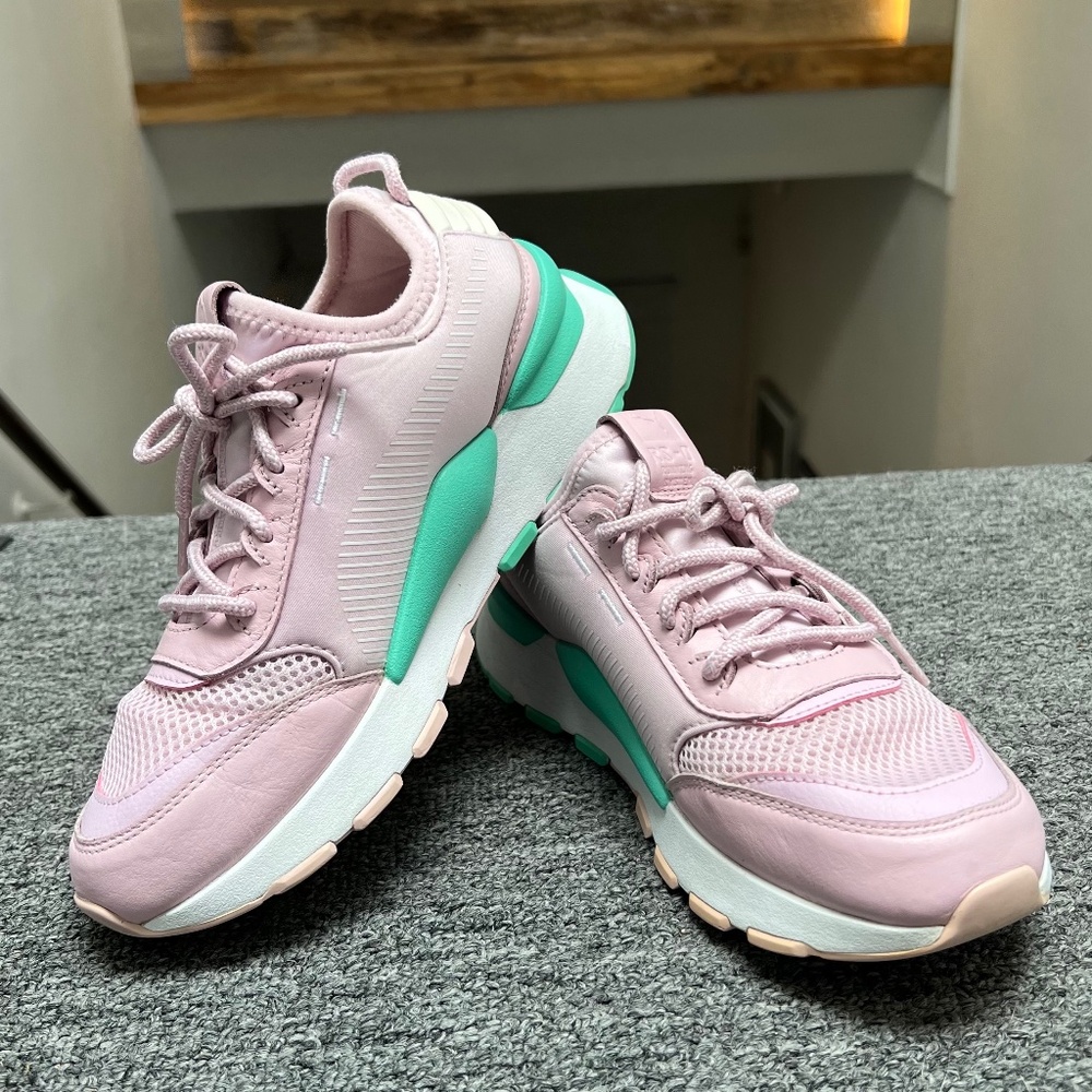 🌸Puma 370748-05 Rs-0 Trophy Womens Sneakers Shoes Casual Running - Pink